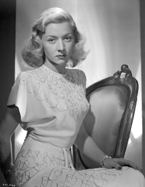 Gloria Grahame Posed in a White Dress Photo Print - Item # VARCEL695784