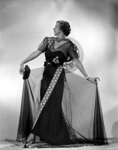 Irene Castle wearing an Embroidered Gown Photo Print - Item # VARCEL695821