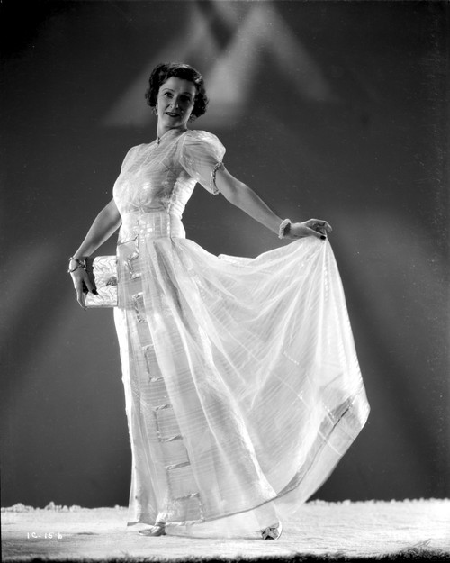 Irene Castle in a Gown Swaying her Skirt Photo Print - Item # VARCEL695825