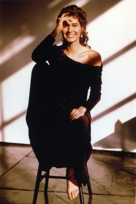 Amy Grant Posed in a Black Dress Photo Print - Item # VARCEL695848