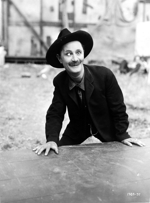 Ben Turpin in Suit with Hat Portrait Photo Print - Item # VARCEL695831