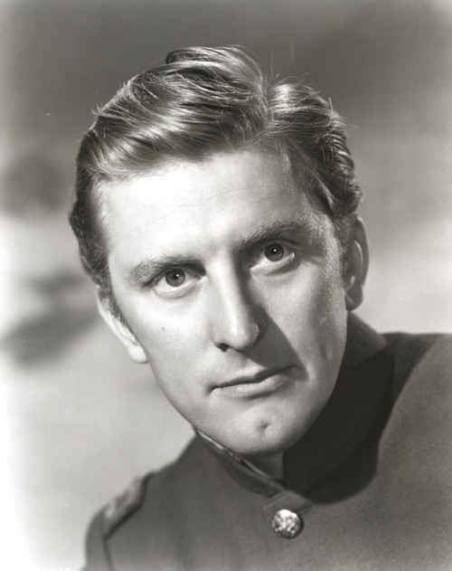 Kirk Douglas wearing Black Fit Long Sleeve Portrait Photo Print - Item # VARCEL695838
