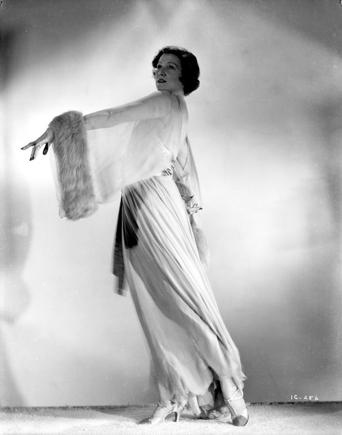 Irene Castle wearing a See Through Gown Photo Print - Item # VARCEL695853