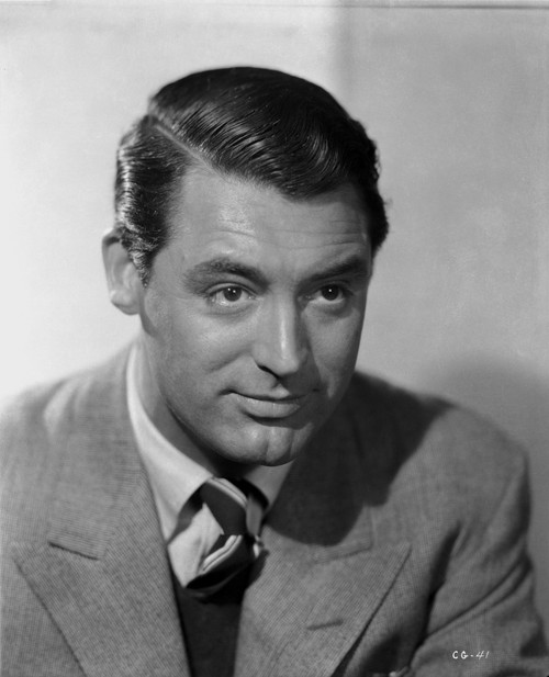 Cary Grant wearing a Gray Suit and Necktie Photo Print - Item # VARCEL695900