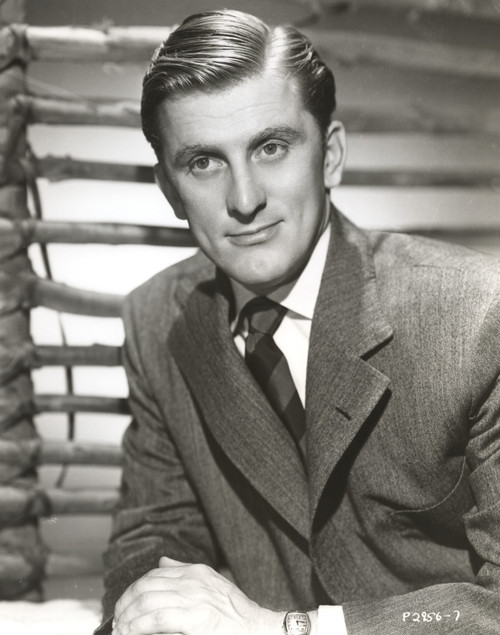 Kirk Douglas in Formal Outfit with Necktie Portrait Photo Print - Item # VARCEL695887