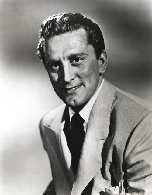 Kirk Douglas wearing Gray Formal Outfit Photo Print - Item # VARCEL695907