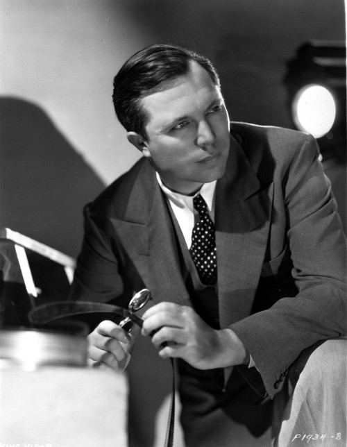 King Vidor posed in Classic Portrait Photo Print - Item # VARCEL695931