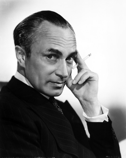 Conrad Veidt in Black Suit Close Up Portrait Photo Print - Item # VARCEL695935
