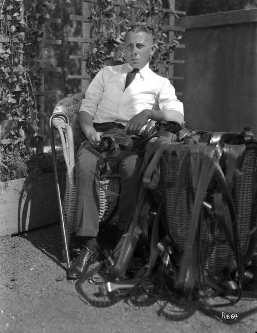 A Portrait Of Erich Von Stroheim Photo Print - Item # VARCEL695973