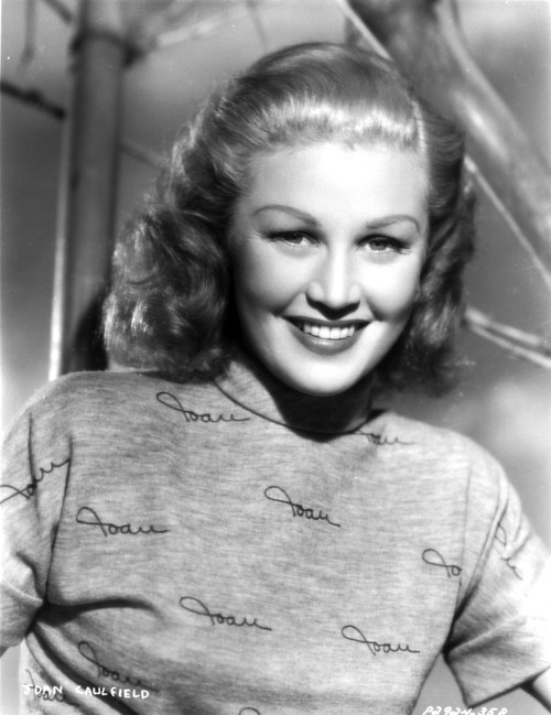 Joan Caulfield wearing a Shirt with Chinese Collar in a Classic Portrait Photo Print - Item # VARCEL695955