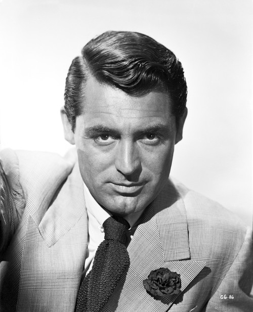 Cary Grant Posed in Suit and Printed Tie Photo Print - Item # VARCEL695998