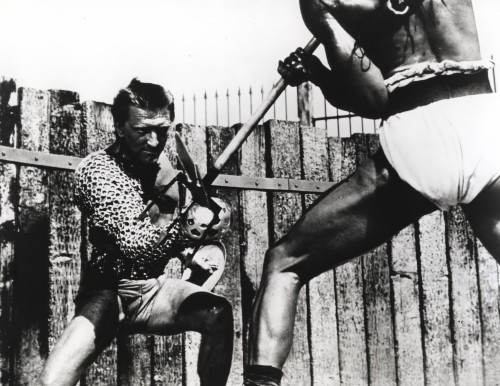 Kirk Douglas Fighting Scene Photo Print - Item # VARCEL695999