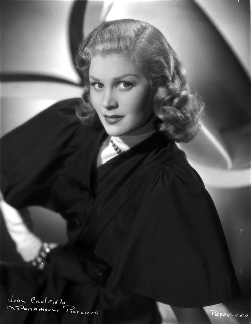 Joan Caulfield wearing Black Robe in a Classic Portrait Photo Print - Item # VARCEL696012