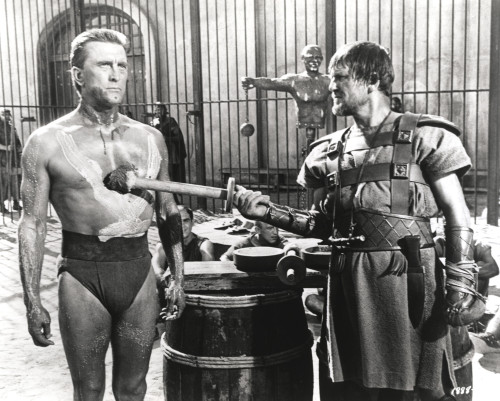 Kirk Douglas Stopped by a Man Movie Scene Photo Print - Item # VARCEL696013