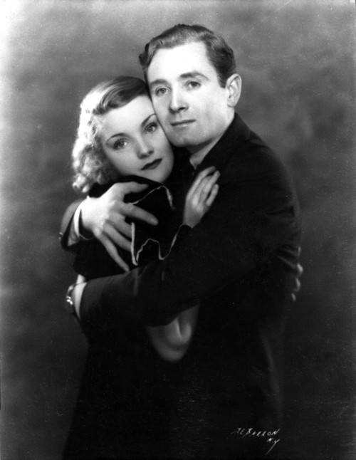 A Portrait Of Helen Chandler And A Man Embracing Photo Print - Item # VARCEL696045