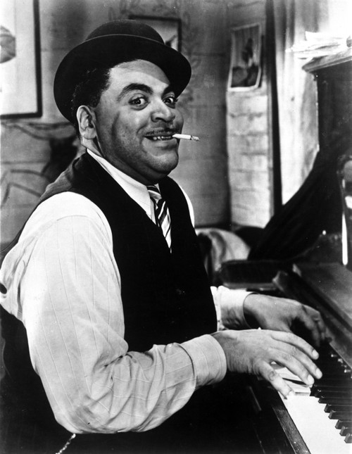 Fats Waller Smoking Cigarette while Playing the Piano Photo Print - Item # VARCEL696038