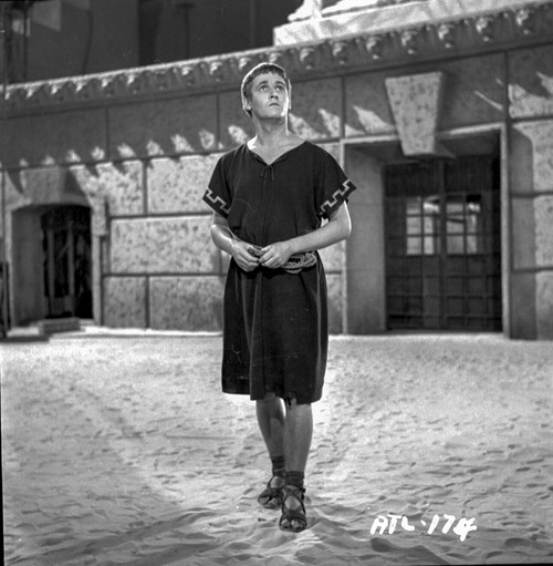 A scene from Androcles and the Lion Photo Print - Item # VARCEL703049