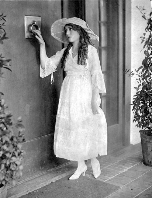 Mary Pickford on a Dress and hat Photo Print - Item # VARCEL703092