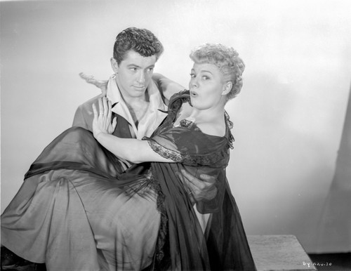 Behave Yourself Man and Woman in Black and White Portrait Photo Print - Item # VARCEL703115