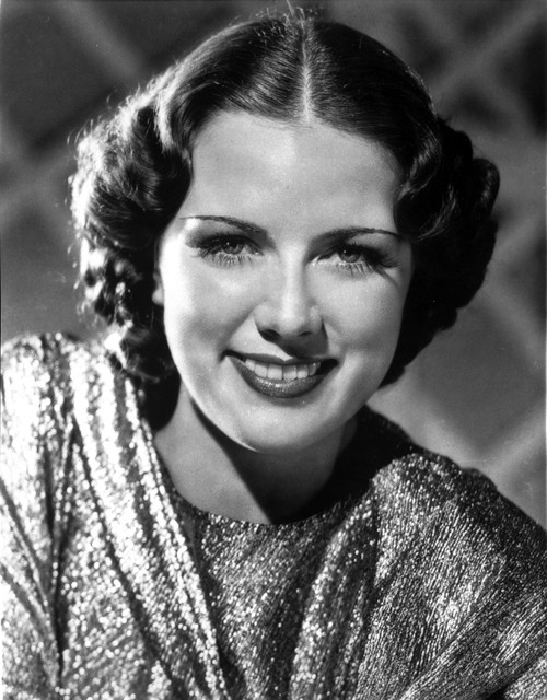 Eleanor Powell on a Shining Top and smiling Photo Print - Item # VARCEL703199