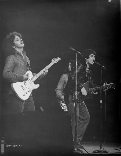 Let The Good Times Roll Two men singing Photo Print - Item # VARCEL703190