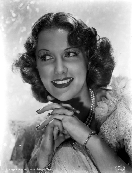 Eleanor Powell on a Ruffled Dress and smiling Photo Print - Item # VARCEL703219