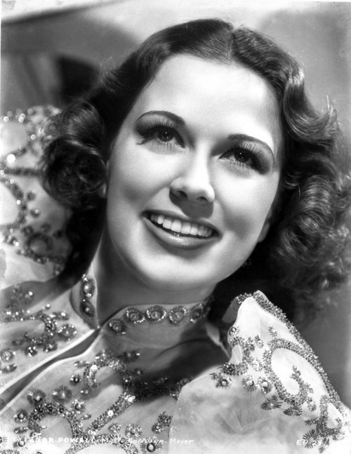 Eleanor Powell on a Sequin Top and smiling Photo Print - Item # VARCEL703221
