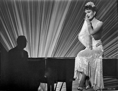 Helen Morgan Story Woman sitting on Piano While singing Photo Print - Item # VARCEL703319