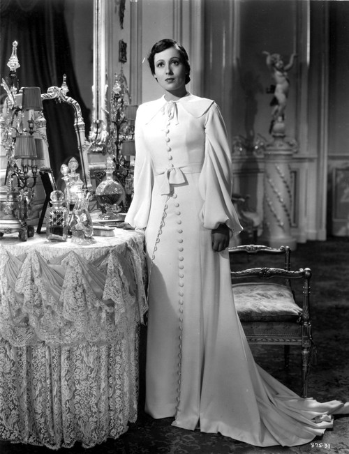 Luise Rainer on a Dress and standing Photo Print - Item # VARCEL703324