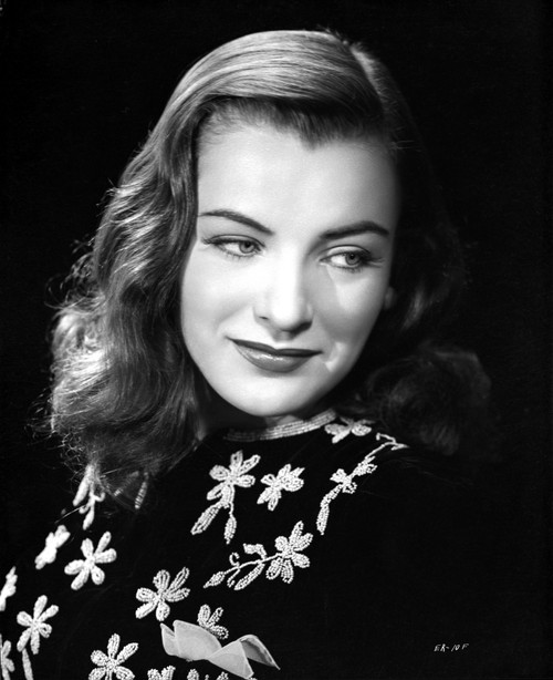 Ella Raines Posed in Embroidered Top Photo Print - Item # VARCEL703330