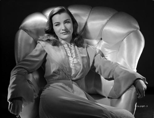 Ella Raines Seated in Classic Photo Print - Item # VARCEL703364