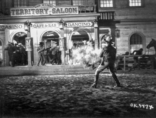 A scene from The Oklahoma Kid Photo Print - Item # VARCEL703396