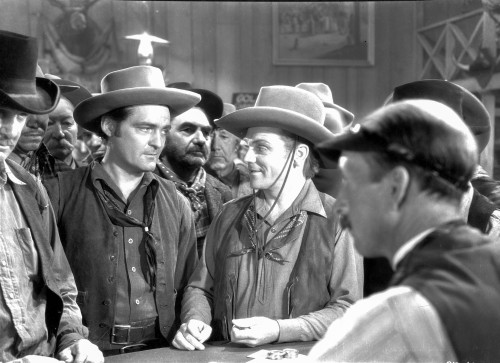 A scene from The Oklahoma Kid Photo Print - Item # VARCEL703408