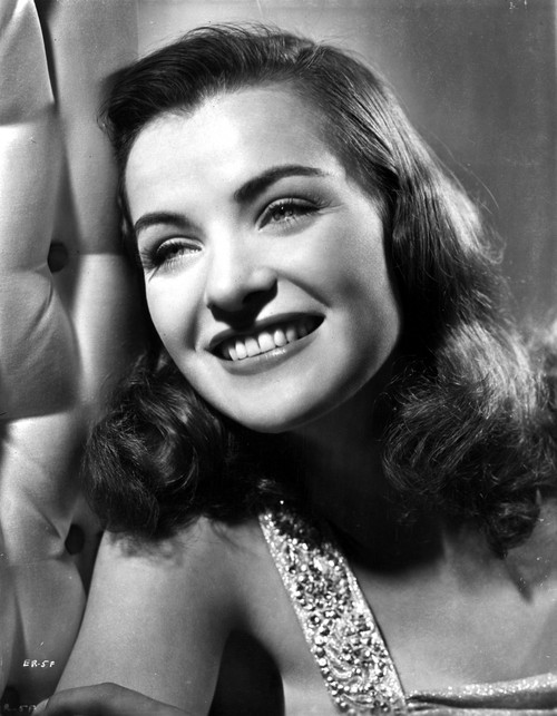 Ella Raines Looking Away smiling in Classic Photo Print - Item # VARCEL703421