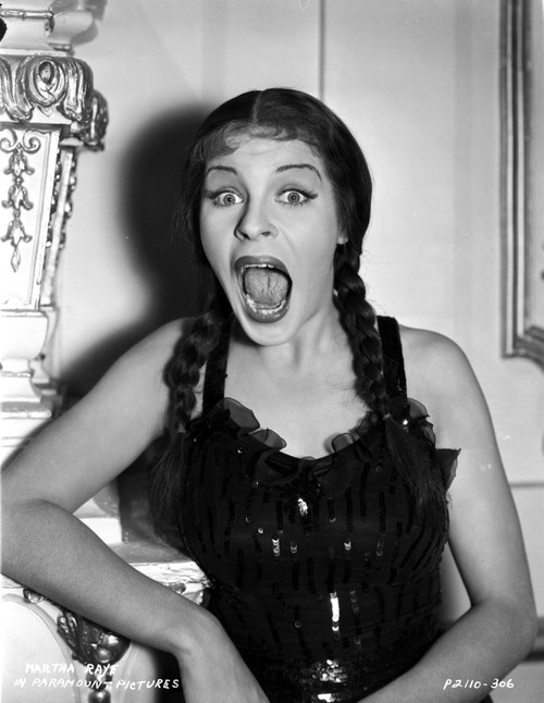 Martha Raye on a Shiny Top and Siting Photo Print - Item # VARCEL703493