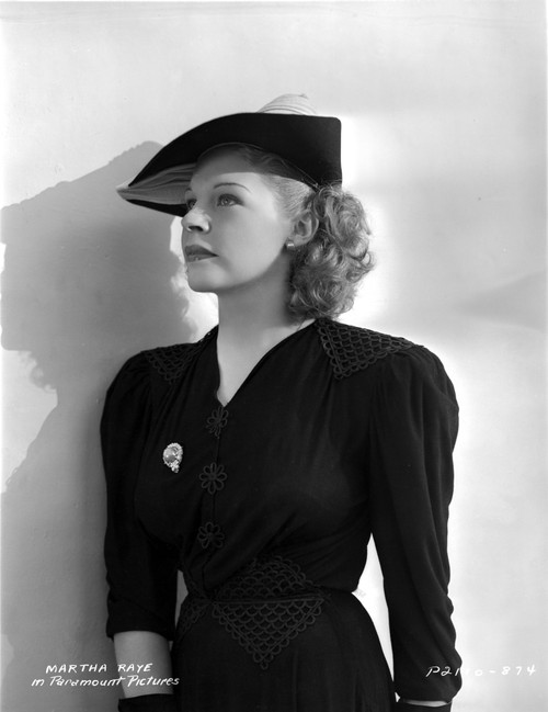 Martha Raye on a Long Sleeve and Leaning Photo Print - Item # VARCEL703534