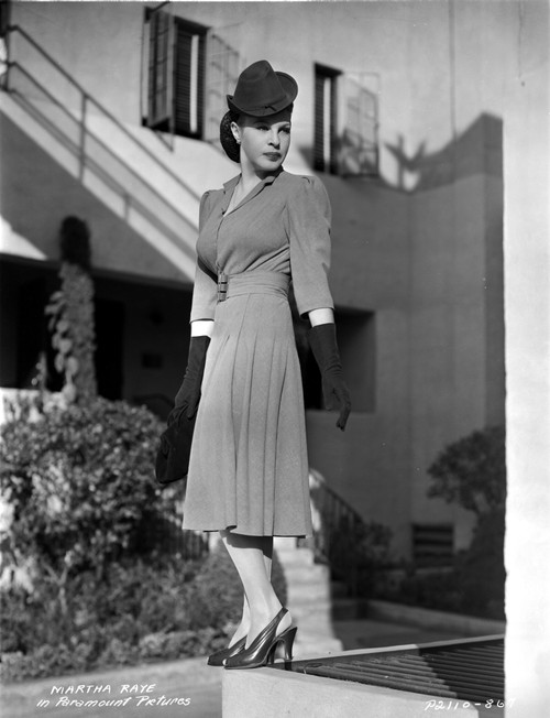 Martha Raye on a Dress standing and posed Photo Print - Item # VARCEL703536
