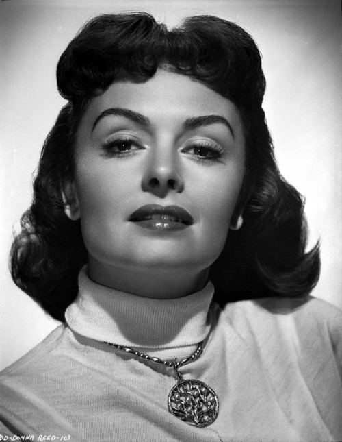 Donna Reed Portrait in Classic Photo Print - Item # VARCEL703548