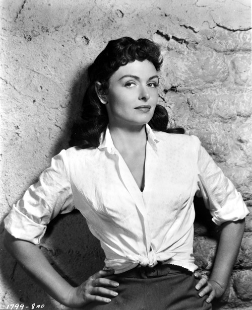 Donna Reed Leaning with Hands on Waist Photo Print - Item # VARCEL703550