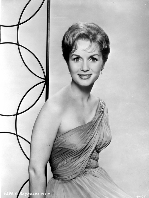 Debbie Reynolds on a Dress Portrait Photo Print - Item # VARCEL703610