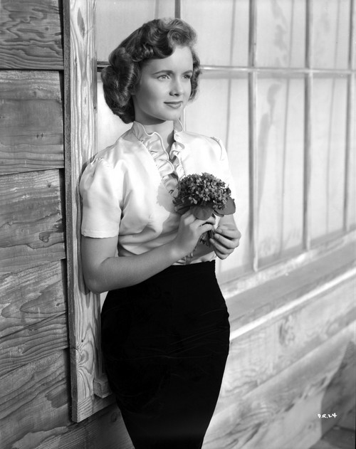 Debbie Reynolds Leaning Portrait Photo Print - Item # VARCEL703627