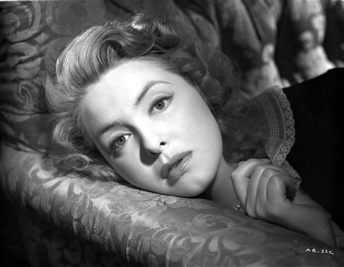 Ann Richards Lying on the Couch in a Classic Portrait Photo Print - Item # VARCEL703750