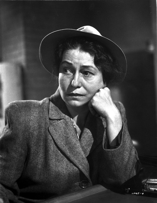 Thelma Ritter Leaning Chin On Hand in Classic Photo Print - Item # VARCEL703811