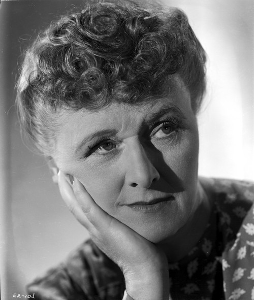 Elizabeth Risdon Leaning Chin on Hand in Classic Photo Print - Item # VARCEL703798