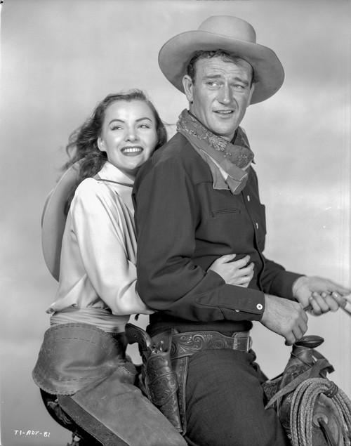 A Cast Portrait From Tall in the Saddle Photo Print - Item # VARCEL703801