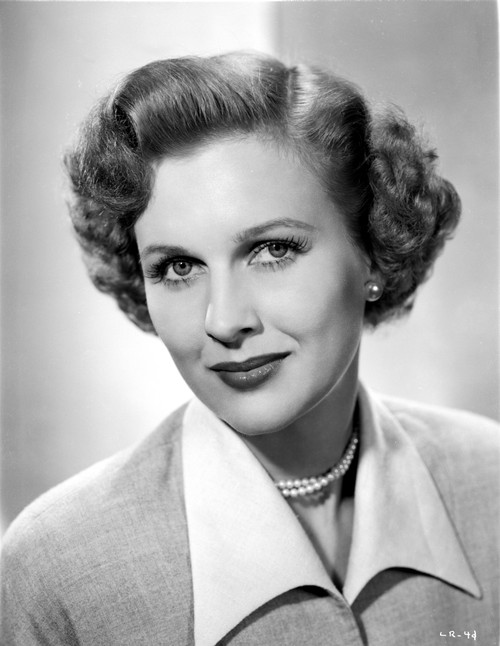 Lynn Roberts Posed in Formal Dress with Necklace Photo Print - Item # VARCEL703831