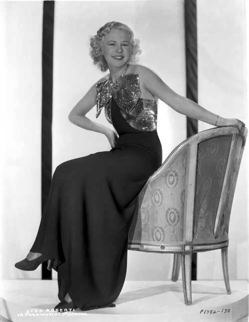Lyda Roberti Seated in Classic Photo Print - Item # VARCEL703813