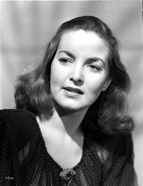 Patricia Roc Portrait in Dotted Dress Photo Print - Item # VARCEL703851