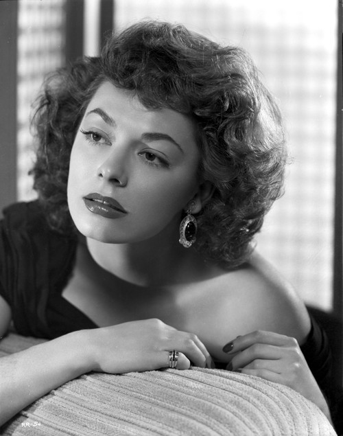Ruth Roman Lying Pose Black and White Portrait Photo Print - Item # VARCEL703916