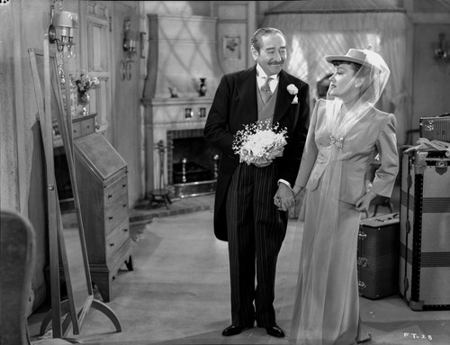 A scene from Father Takes A Wife Photo Print - Item # VARCEL703888